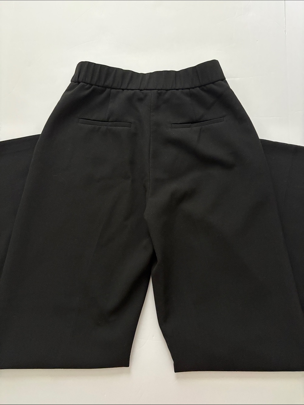Wilfred Black Wide-Leg Tailored Trousers - Picture 4 of 14